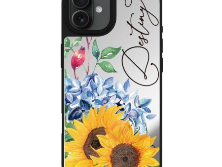 Blooming Sunflower Mirror Case Sale