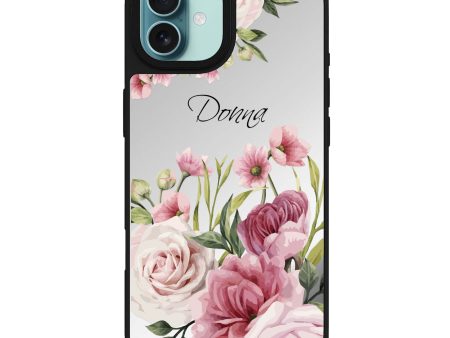 Beautiful Flowers Mirror Case For Sale