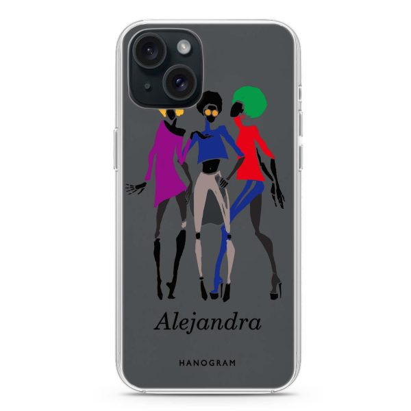 Artistic Girls iPhone Ultra Clear Case For Discount