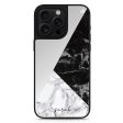 Black And White Marble Mirror Case For Sale