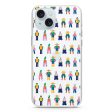 Abstract People Family iPhone Ultra Clear Case For Discount