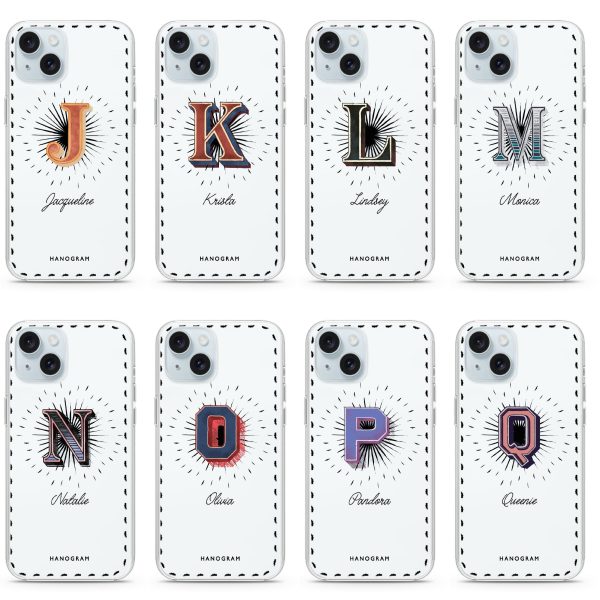 Artistic Monogram III iPhone Ultra Clear Case Online