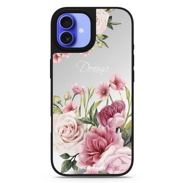 Beautiful Flowers MagSafe Compatible Mirror Case For Cheap