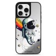 Astronaut in rainbow Mirror Case Online now