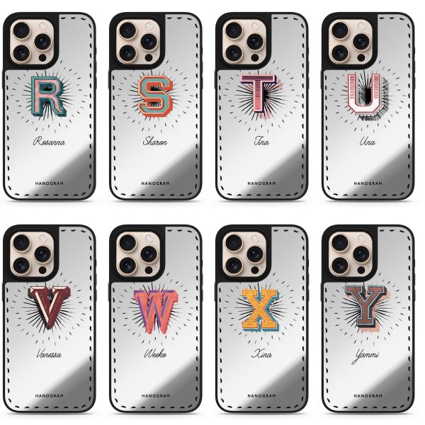 Artistic Monogram III MagSafe Compatible Mirror Case Supply