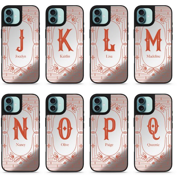 Artistic Monogram I Mirror Case For Discount