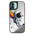 Astronaut in rainbow Mirror Case Hot on Sale